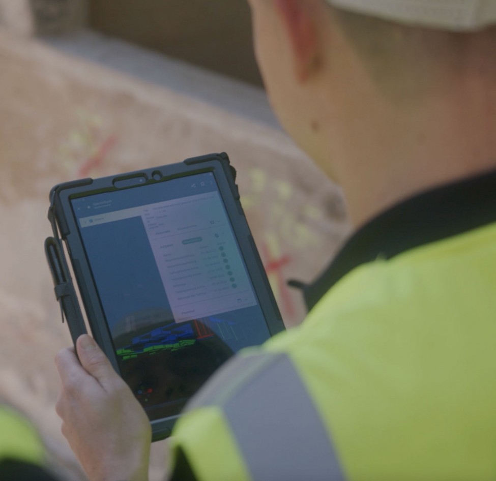 specter running on an Ipad